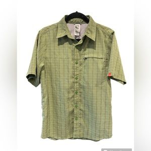 The North Face button up modal blend casual shirt men's‎ size Small